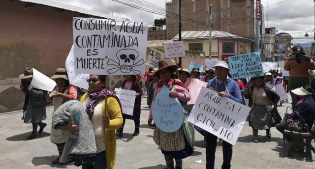 Cusco: Espinar exige declaratoria de emergencia por agua con metales tóxicos [VIDEO]