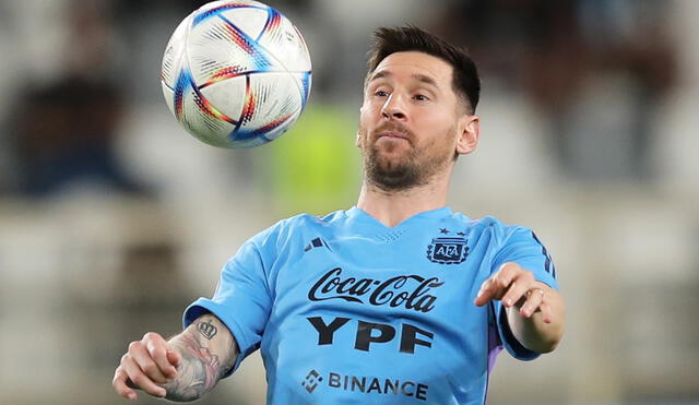 Lionel Messi disputará su quinto Mundial con Argentina. Foto: EFE