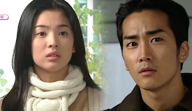 "Otoño en mi corazón": Song Hye Kyo y Song Seung Heon protagonizaron el drama en 2000. Foto: KBS