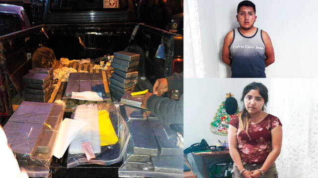 Lambayeque: “Los Puneños” caen con más de 60 kilos de droga [VIDEO]