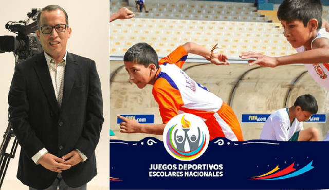 Daniel Peredo: Juegos Deportivos Escolares Nacionales tendrá el nombre del periodista 