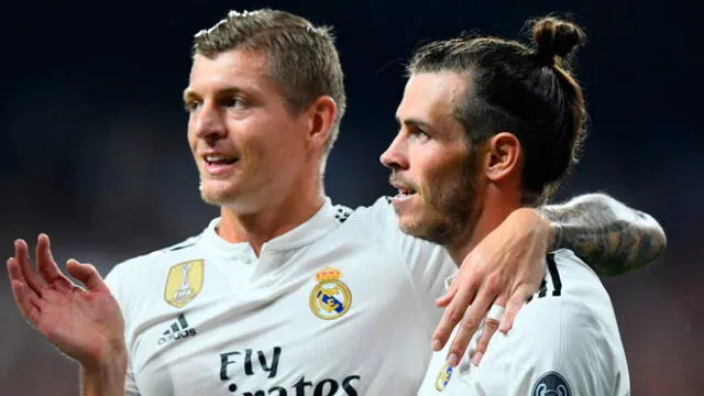 Toni Kroos y Gareth Bale. Foto: Real Madrid.