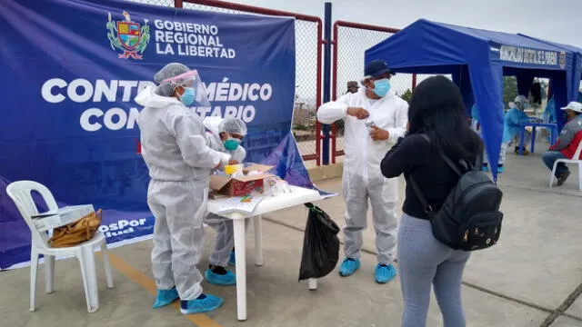 Campañas de salud se han realizado por todo los territorios vecinales y distritos de Trujillo.