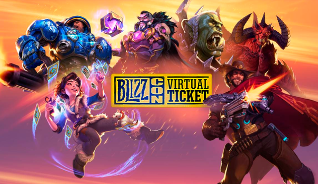 Los fans pueden adquirir una entrada virtual para ver la Blizzcon 2019 y recibir beneficios.