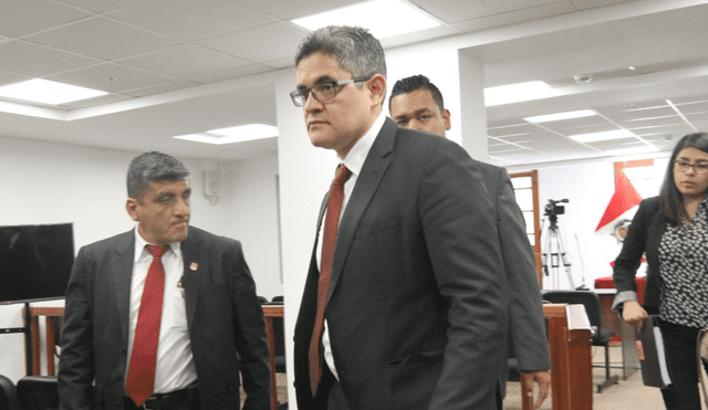 Fiscal Pérez negó la existencia de una persecución política hacia Alan García