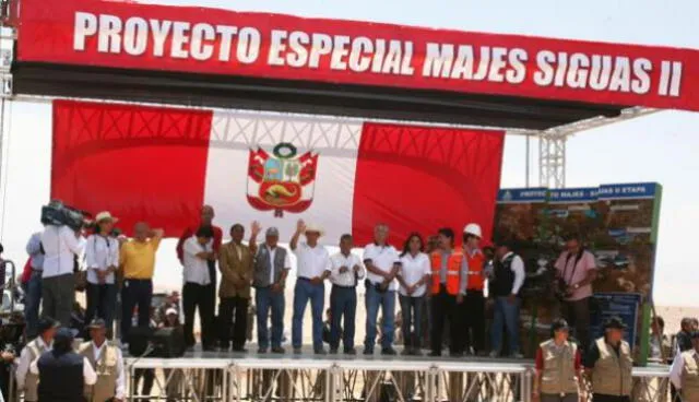 Club de la Construcción amenaza con paralizar  obras de Majes Siguas II