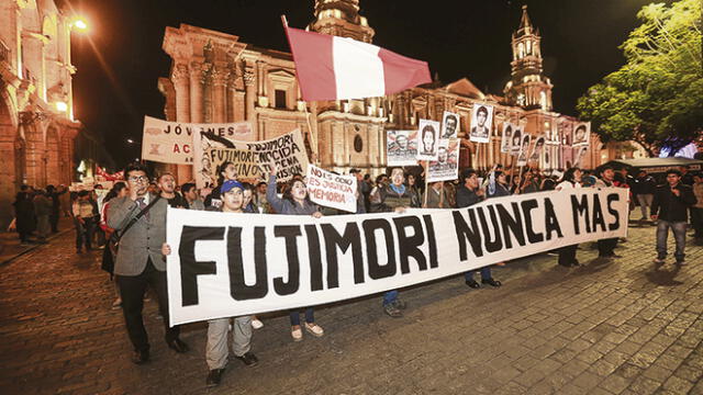 Gremios de todo el sur marcharán contra el indulto a Fujimori