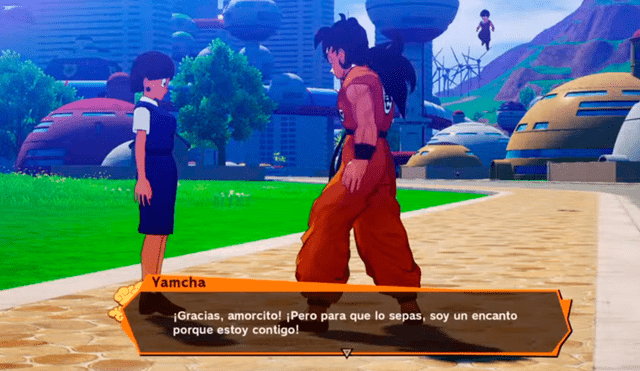 Misión secundaria en Dragon Ball Z Kakarot revela que Yamcha le es infiel a Bulma con dos mujeres.