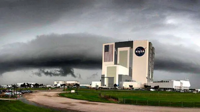 El Centro Espacial Kennedy en Cabo Cañaveral, Florida es un lugar sensible a las tormentas tropicales (NASA)