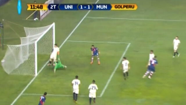 Universitario vs Deportivo Municipal: Ivan Bulos anotó el 1-1 para los 'ediles' [VIDEO]