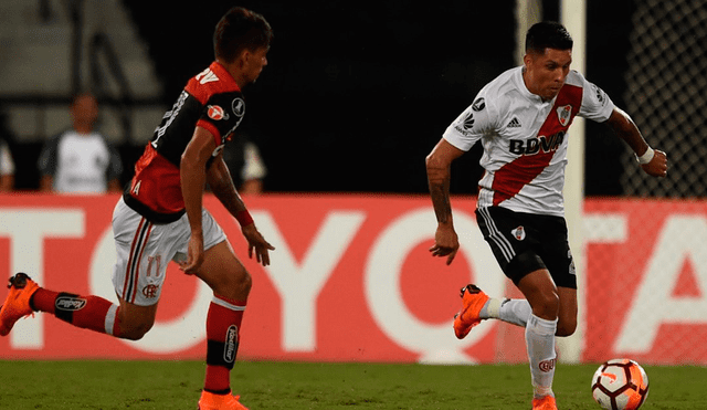 River Plate rescató agónico punto en su visita a Flamengo por la Copa Libertadores [GOLES]