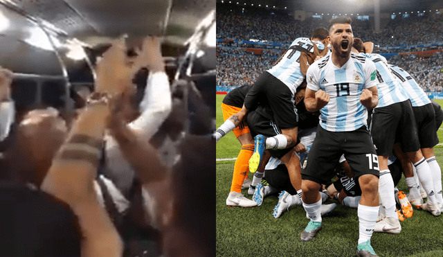 La eufórica celebración de la selección argentina que es viral [VIDEO]