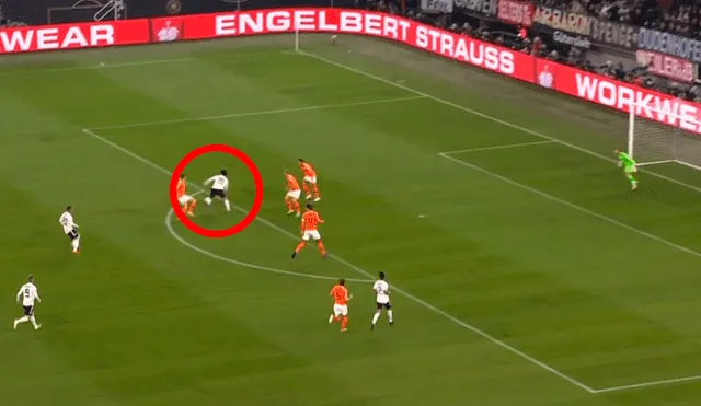 Alemania vs Holanda EN VIVO: Leroy Sané amagó y se tomó su tiempo para el 2-0 [VIDEO] 