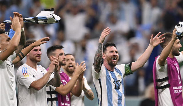 Argentina se enfrentará a Australia en octavos de final de Qatar 2022. Foto: EFE