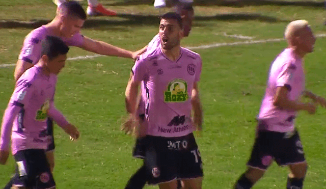 Sebastián Penco marco un golazo de "chalaca" y puso adelante al Sport Boys sobre UTC por la fecha 8 del Torneo Clausura 2019 de la Liga 1 Movistar. | Foto: Gol Perú