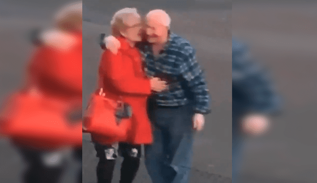 Facebook viral: Anciano recibe a su esposa de forma romántica y cautiva al mundo [VIDEO]