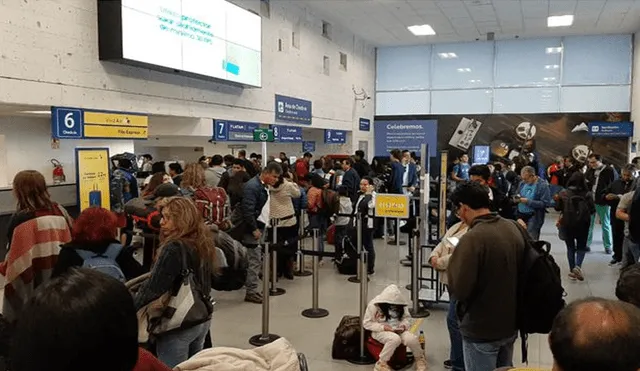 En aeropuerto de Arequipa cancelaron tres vuelos debido al mal clima
