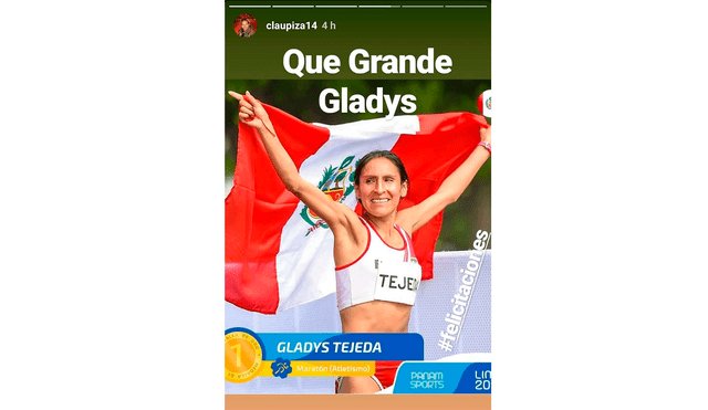 Juegos Panamericanos: Claudio Pizarro felicita a Gladys Teleda y Cristhian Pacheco tras lograr medalla de oro en maratón.