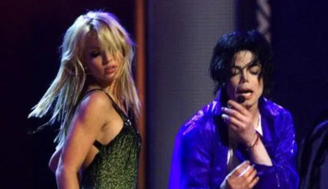 Michael Jackson y Britney Spears