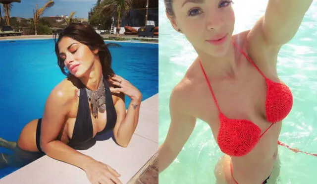Instagram: Xoana González y Sheyla Rojas coinciden con el mismo bikini