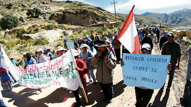 Arequipa: Mesas de diálogo inician el 14 de setiembre en Caylloma 