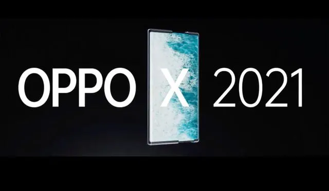 OPPO X 2021 llegará el próximo año al mercado. Foto: OPPO