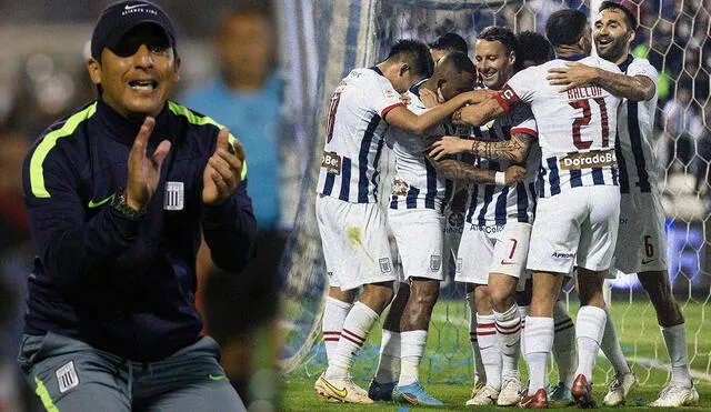 'Chicho' Salas asumió como interino este año, pero fue ratificado por sus buenos resultados. composición de GLR/Alianza Lima