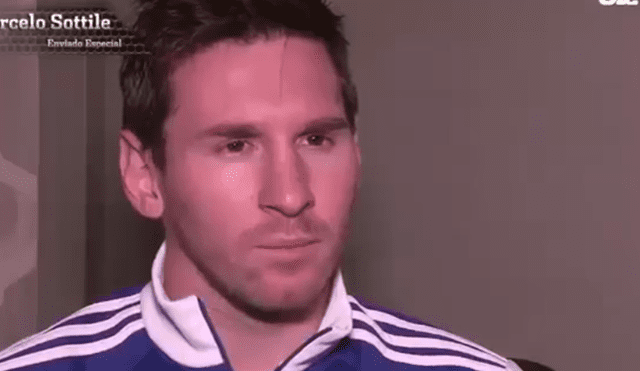Publican en YouTube "entrevista exclusiva" a Lionel Messi sobre el Perú vs Argentina 