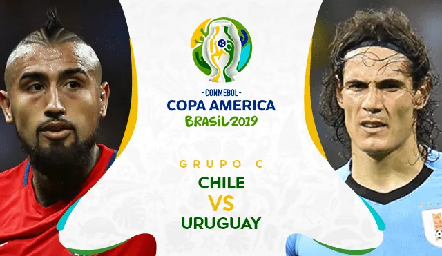 Chile vs Uruguay en la Copa América