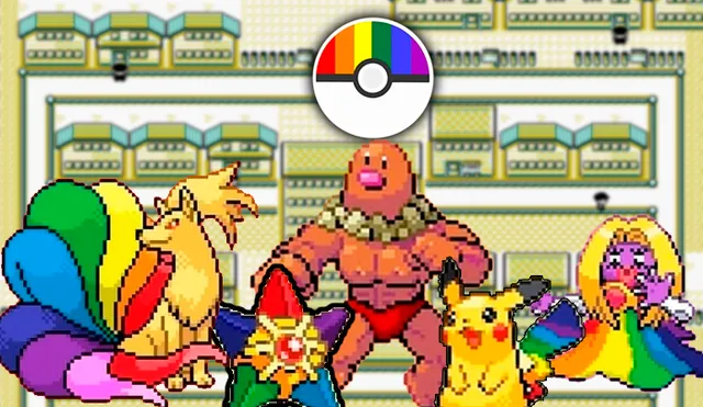 Pokemón: cambian diseños en los juegos de Game Boy a unos coloridos y pro LGTBQ [FOTOS]