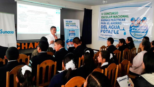 SUNASS invita a instituciones educativas de Cajamarca a participar en concurso escolar