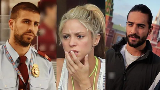 Shakira y Gerard Piqué se incomodan por culpa de Maluma [FOTOS Y VIDEO]