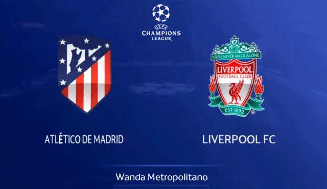 Atlético de Madrid recibe en casa al Liverpool por los octavos de final de la Champions League.