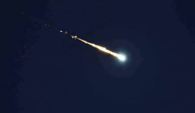 Avistan caída de meteoritos en Uruguay que se observaron desde Argentina