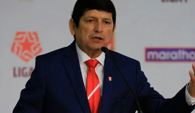 Conmebol sancionó a Agustín Lozano con $ 5.000. Foto: Prensa FPF