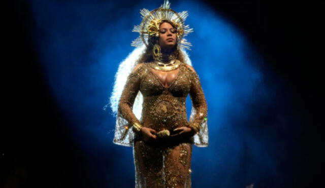 Beyoncé brilló en los Premios Grammy 2017 pero asustó a sus fans con pirueta | VIDEO