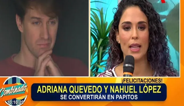 Adriana Quevedo anuncia su embarazo en vivo, pero lloró al recordar que perdió un bebé