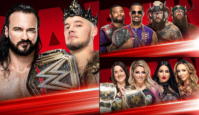 WWE RAW EN VIVO HOY desde Orlando, Florida previo a Backlash 2020. Foto: WWE