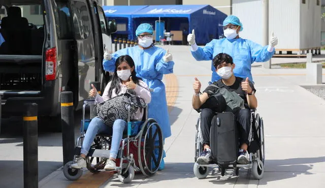 Alrededor de 700 pacientes se recuperan en las instalaciones de la Villa Panamericana. Foto: EsSalud