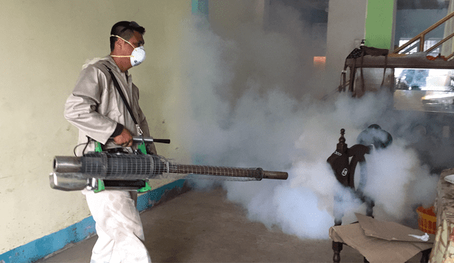 Lambayeque: inician fumigación en Ferreñafe para controlar el dengue
