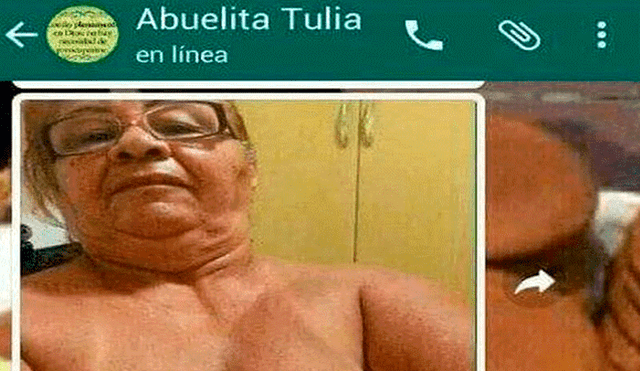 WhatsApp: Abuela envía, por error, fotos íntimas a su nieto [FOTOS] 