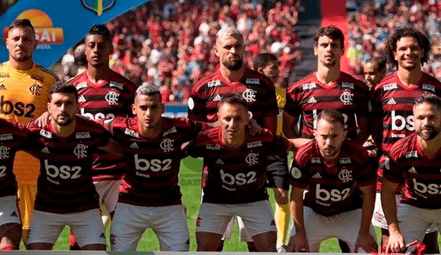 Futbolista nacional jugó los 90 minutos en la victoria del Flamengo sobre Goiás por el Brasileirao.