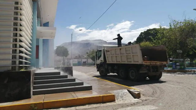 Desinfectarán todas las instalaciones de la Municipalidad de Caravelí.