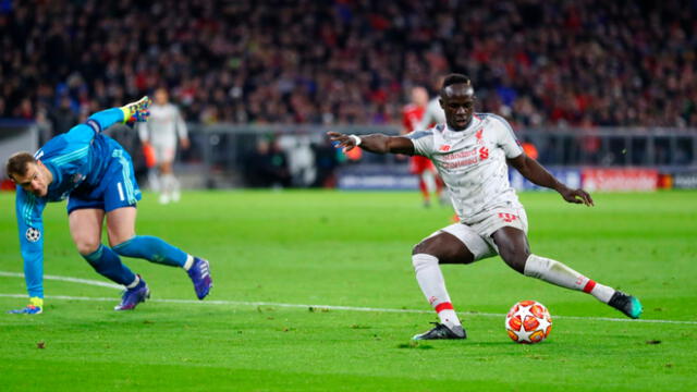 Liverpool vs Bayern Múnich EN VIVO: Sadio Mané 'quebró' al arquero para poner el 1-0 [VIDEO]