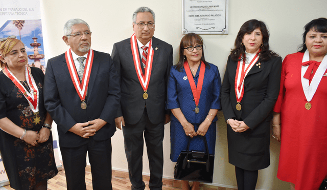 Magistrados de Cajamarca celebraron el Día de Juez.