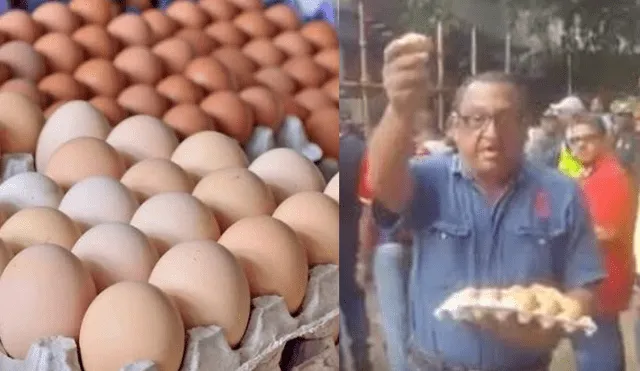 Se negó a recibir su salario en huevos y terminó preso [VIDEO]