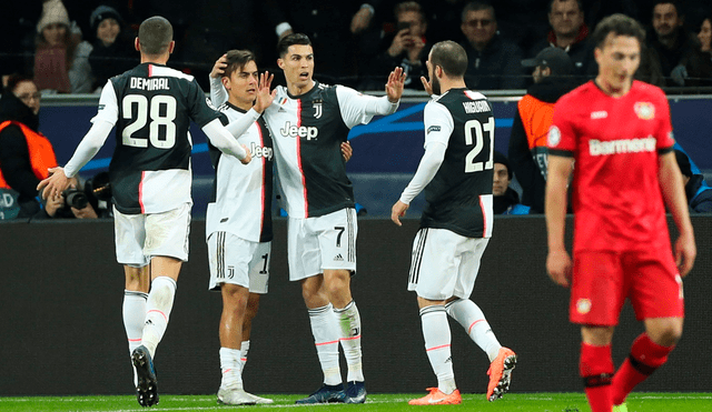 Juventus vs Leverkusen: Bianconeri ganaron 2-90 y pasaron a octavos de final de la Champions League.