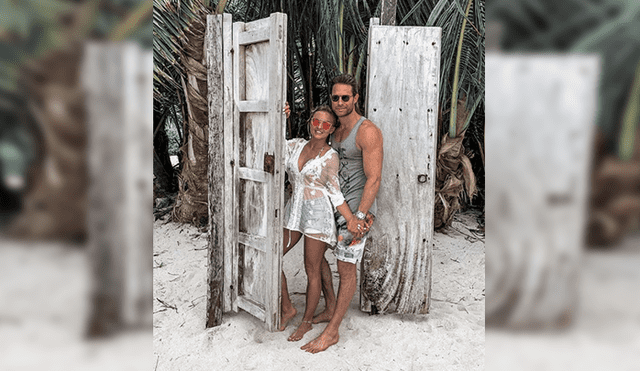 Angelique Boyer y Sebastián Rulli presumen su amor con increíbles fotos en la Riviera Maya