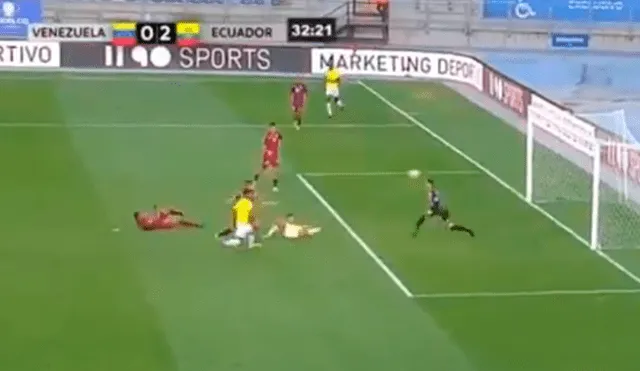  Venezuela vs Ecuador Sub 20: inédita pirueta de Leonardo Campana para el 2-0 [VIDEO]