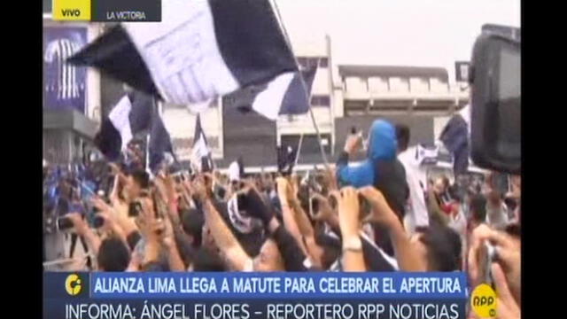 Alianza Lima: la celebración de los 'íntimos' en Matute a su retorno tras obtener el título del Apertura
